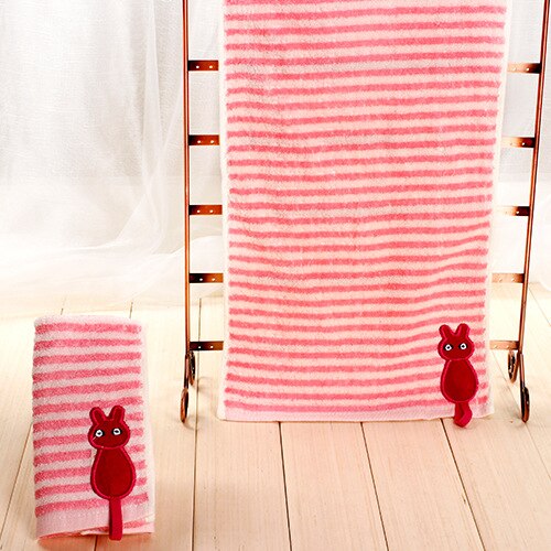 Comfort 100% Katoen Leuke Baby Gezicht Handdoek Met Cartoon Borduurwerk Pasgeboren Gezicht Handdoeken 50x25 cm