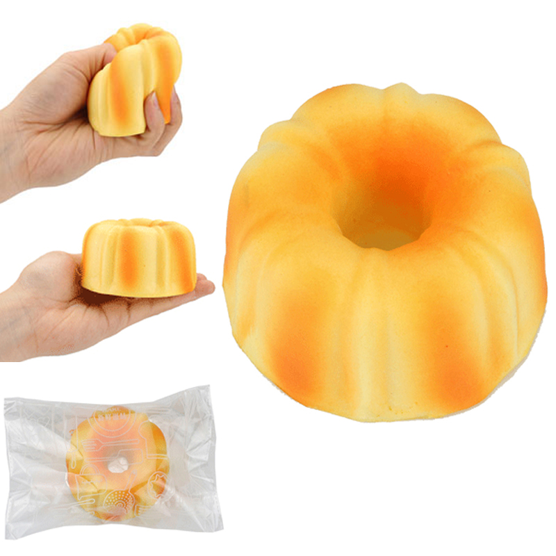 Squishy Brot quetschen Spielzeug Weiche Langsame Aufstieg Krapfen Kuchen Toast Laib Lebensmittel Keychain Anhänger freundlicher Spielzeug Brötchen Stangenbrot
