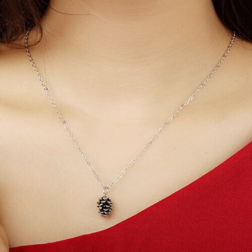 Acorn fruit Leuke Dennenappel Dennenappel pijnboompitten hanger Ketting Bos sieraden