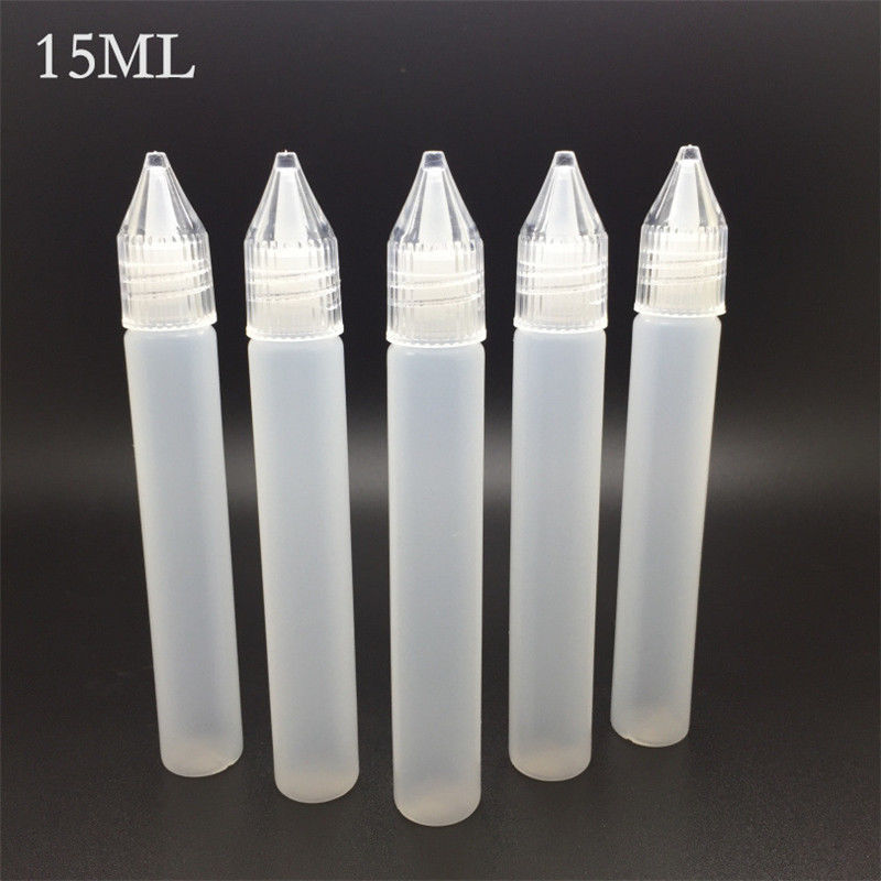 1 Pcs Naald Druppelaar Flessen Vloeistof Plastic 15Ml Lege Cosmetische Container Reizen Accessoires
