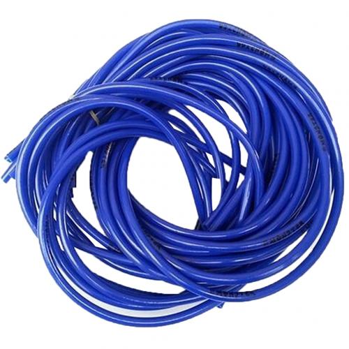 1M Universele Motorrijwiel Benzine Brandstof Rubberen Slang Gas Olie Buis: Blauw