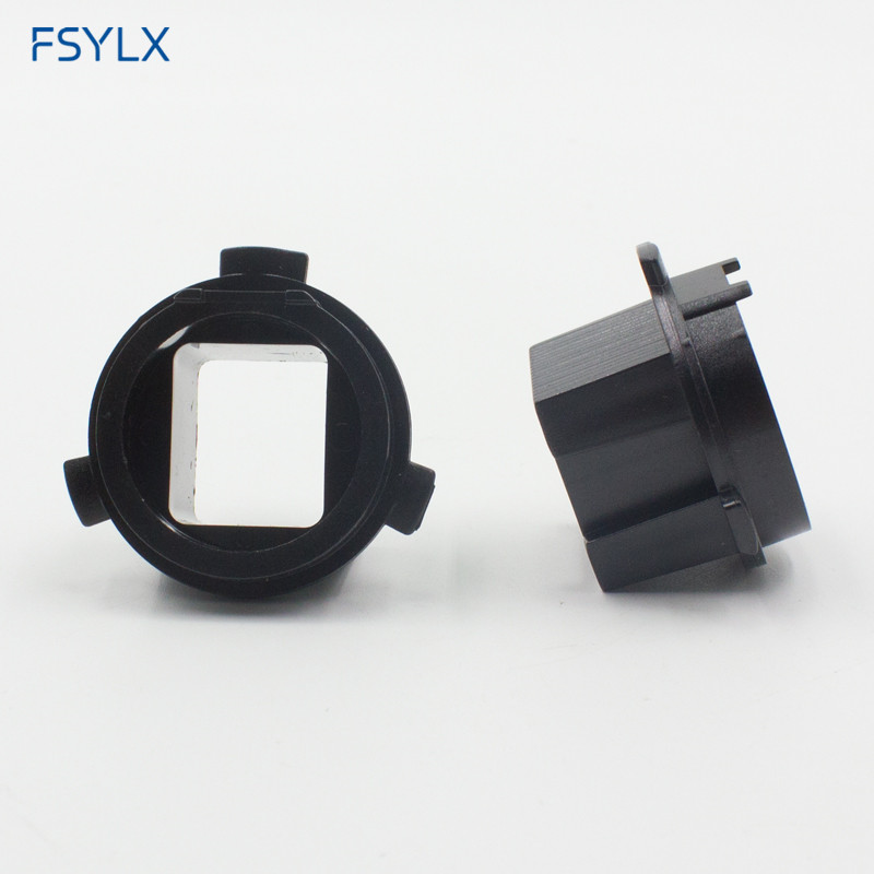 FSYLX H7 coche HID adaptador de portalámparas para KIA K3 K5 Sorento H7 Base de soporte de lámpara de xenón clip retenedor H7 bombilla HID adaptador