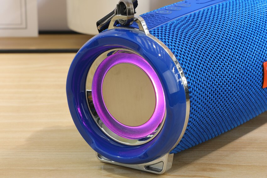 T &amp; G TG192 20W Draagbare Bluetooth Speaker 2400Mah Rgb Led Licht Draadloze Boombox Waterdichte Outdoor Subwoofer Stereo luidspreker