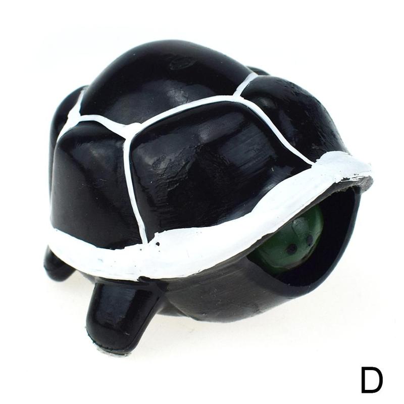 Funny Telescopic Head Turtle Stress Relief Fidget Toys Keychain Improve Focus Toy: D