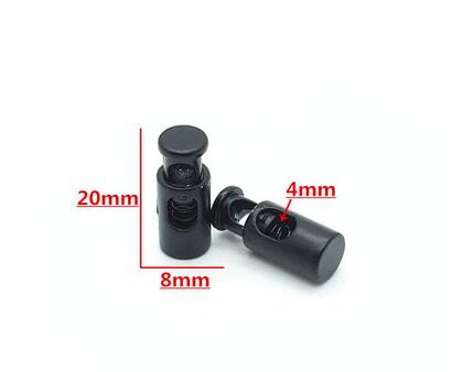 Metall Schnur Schloss Schnur Stopper Schaltet Clip Bekleidung Bungee Schnur Schloss Doppel-und Einzel Zubehör Kleidung Push-Lock Clips 5 stücke: E