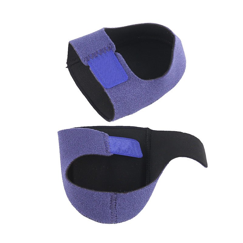 Hak Kussens Protectors Fasciitis Plantaris Hiel Pad Kussen Inserts Hiel Cups Ademend Hak Ondersteuning Voor Hak Pijnbestrijding: Blue / S(36-40)