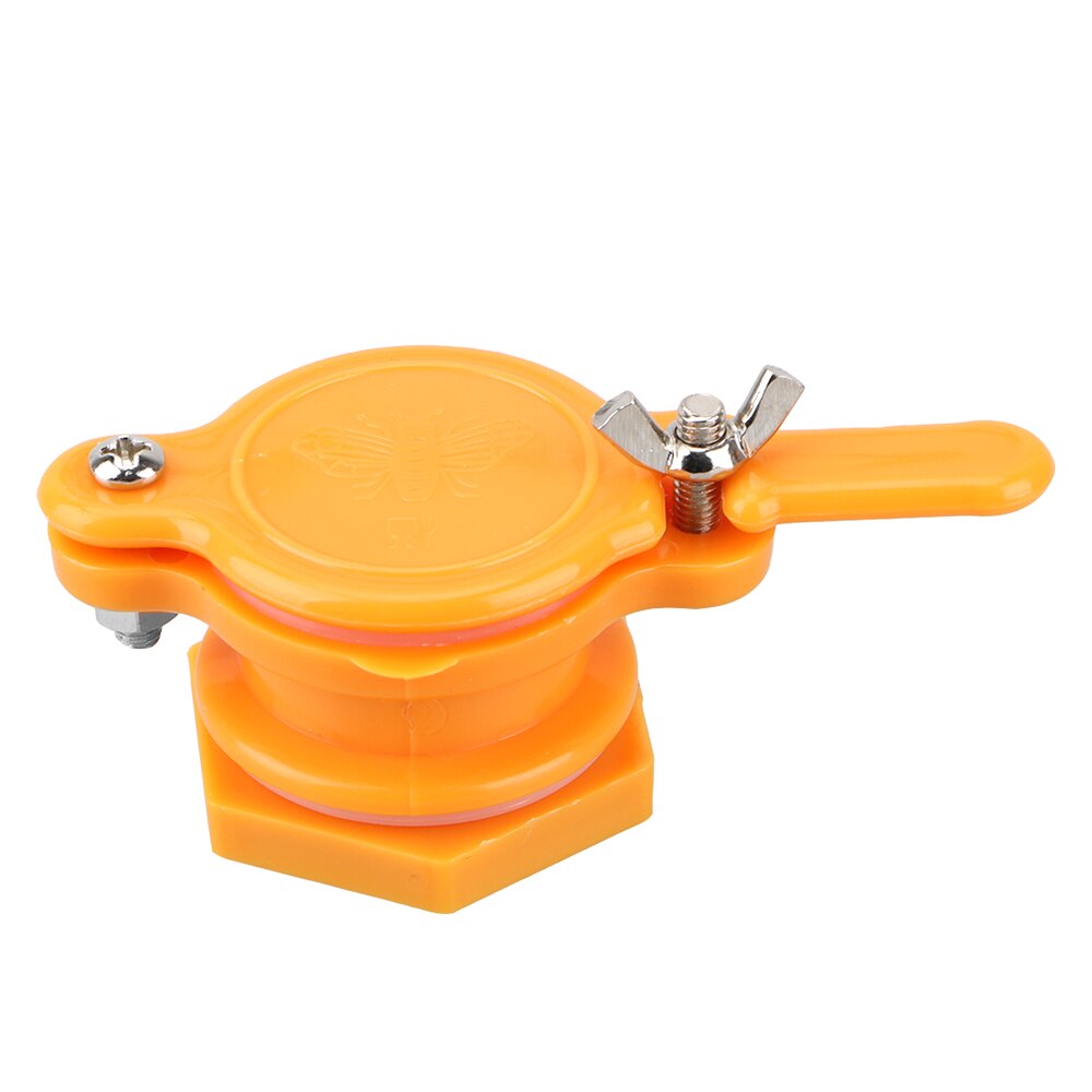 Bee Honing Tap Gate Valve Bijenteelt Bottelen Gereedschappen Honing Afzuigkap Bijenteelt Benodigdheden Bijenteelt Hive Tool: YELLOW