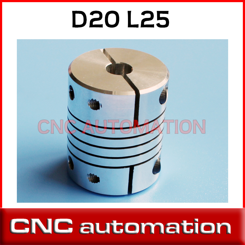 3 stk cnc kobling  id 4 5 6 6.35 7 8mm aluminium stepper motor fleksibel aksel kobling