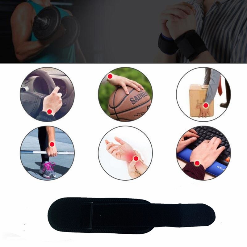 Adjustable Soft Wristbands Wrist Support Bracers For Gym Sport Basketball Carpal Protector Breathable Wrap Band