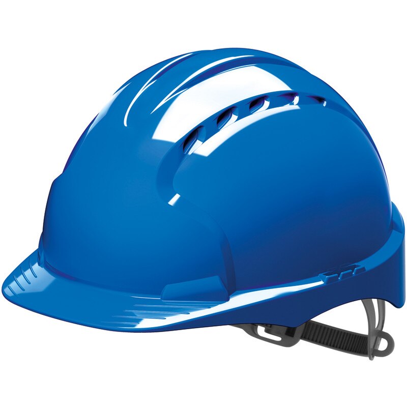 Engineering Hard Hat CE Safety Helmet Construction Helmet Branded: Blue