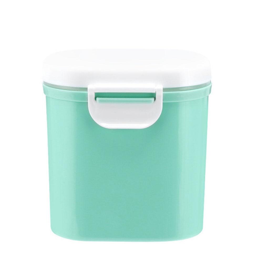 Kuulee Baby Formula Milk Storage Large Capacity Baby Milk Powder Can Airtight Storage Box Barrel Feeding Box for Kids Food Conta: L-green