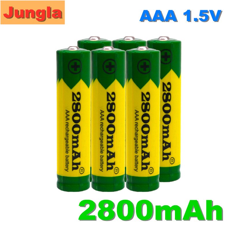 2-20Pcs Aaa Batterij Alkaline 2800 Mah 1.5 V Aaa Oplaadbare Batterij Voor Batterij Afstandsbediening Speelgoed Batterij licht Batterij