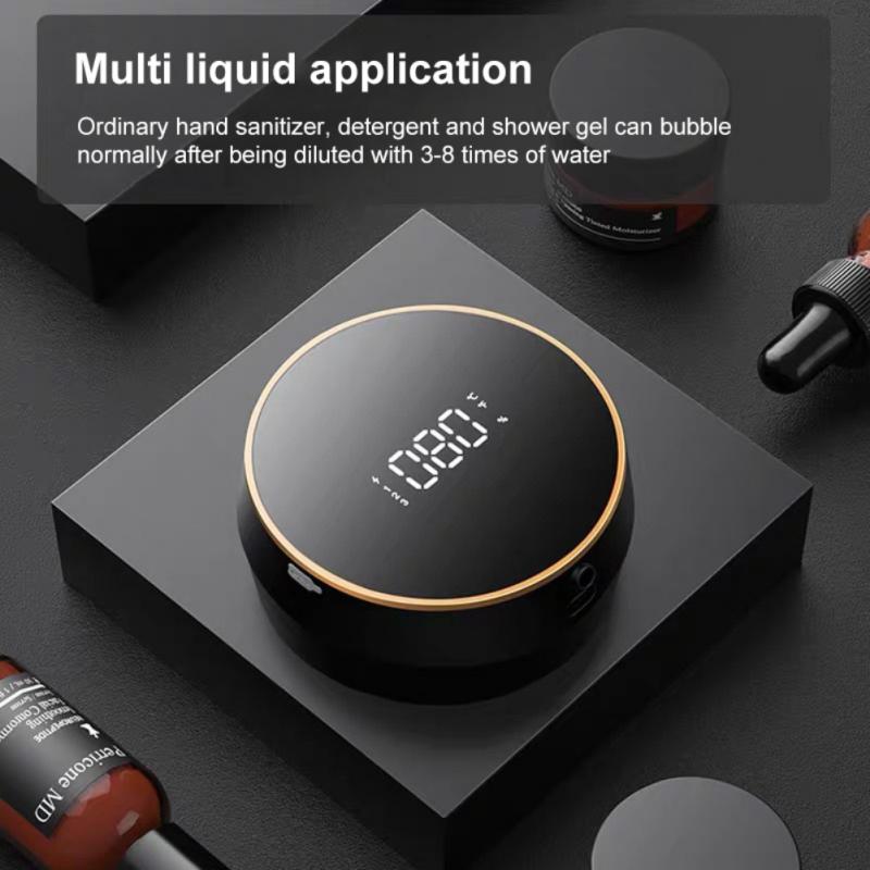 300ml Touchless Automatic Sensor Foam Soap Dispenser Hand Sanitizer Liquid Gel Alcohol Spray Wall Mounted Bathroom Accessories