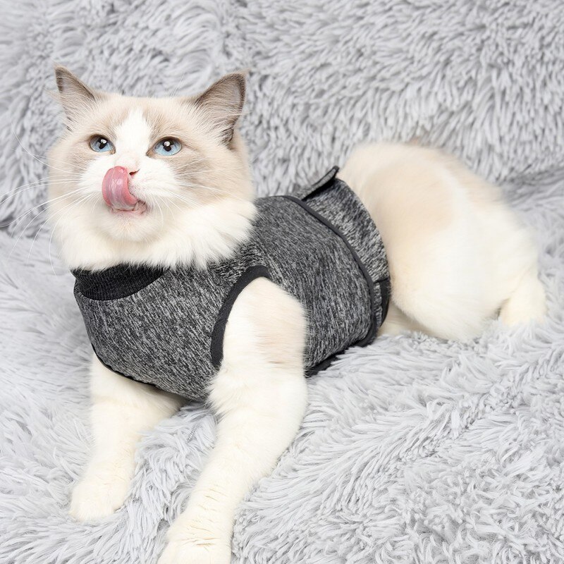 Imitated Human Hand Embracing Cat Comfort Clothes Easy To Wear Elastic Cat Dog Postoperative Recovery Anxiety Relief Vest