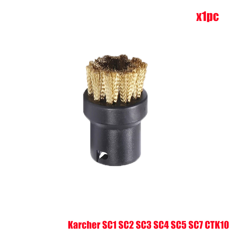 Borstels Voor Karcher SC1 SC2 SC3 SC4 SC5 SC7 CTK10 Handheld Stoomreiniger Nylon Borstel Sprinkler Nozzle Hoofd Onderdelen: Oranje