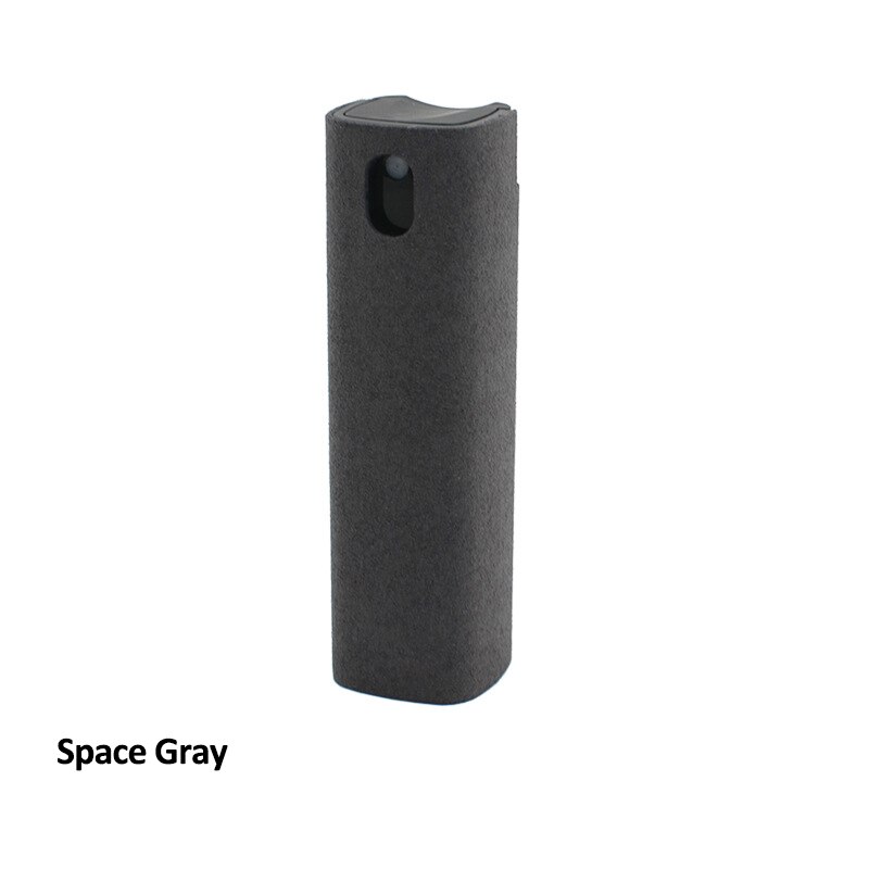 1pc beskyttelig 2 in 1 telefonskærm rengøringsmiddel spray mikrofiber klud sæt rengøring artefakt computer mobiltelefon skærm støvfjernelse: E