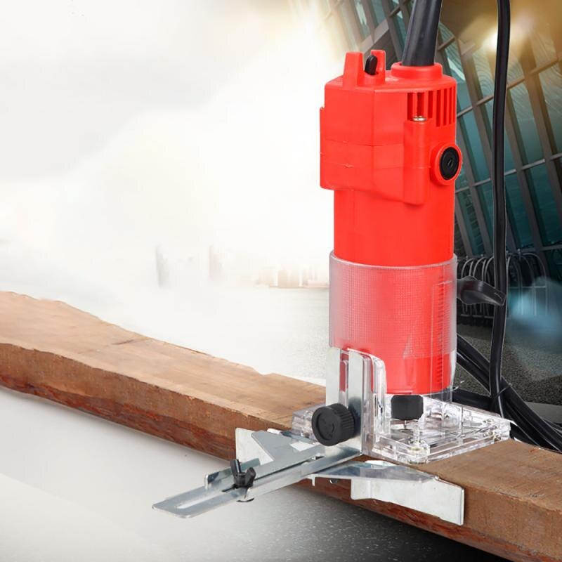 800w 30000rpm Wood Router Tool Kit Electric Woodworking Machines Power Carpentry Manual Trimmer Tools With Milling Cutter