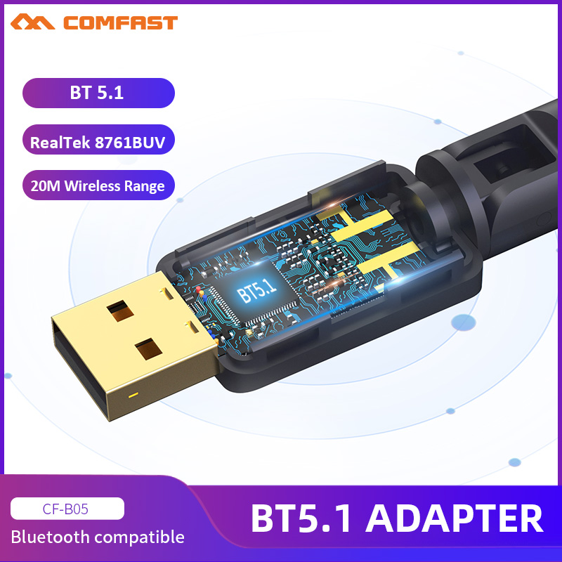Mini kabellos USB Bluetooth Adapter BT 5,0 Dongle Musik Audio- Empfänger Sender für Lautsprecher Maus Laptop Gamepad