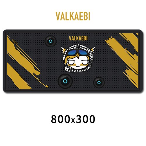 Almohadilla de goma para ratón Sovawin Rainbow Six Siege de 800x300mm, almohadillas para ratón de ordenador supergrandes, alfombrilla para teclado para juegos, alfombrilla XL para ordenador portátil de escritorio: VALKAEBI