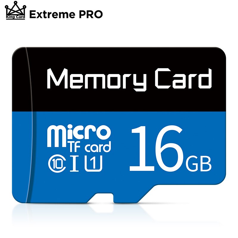 Høyhastighets klasse 10 mikro sd-kort 128gb 32gb 64gb 256gb 16gb sd/tf microsd sdhc/sdxc minnekort til telefon: 16gb