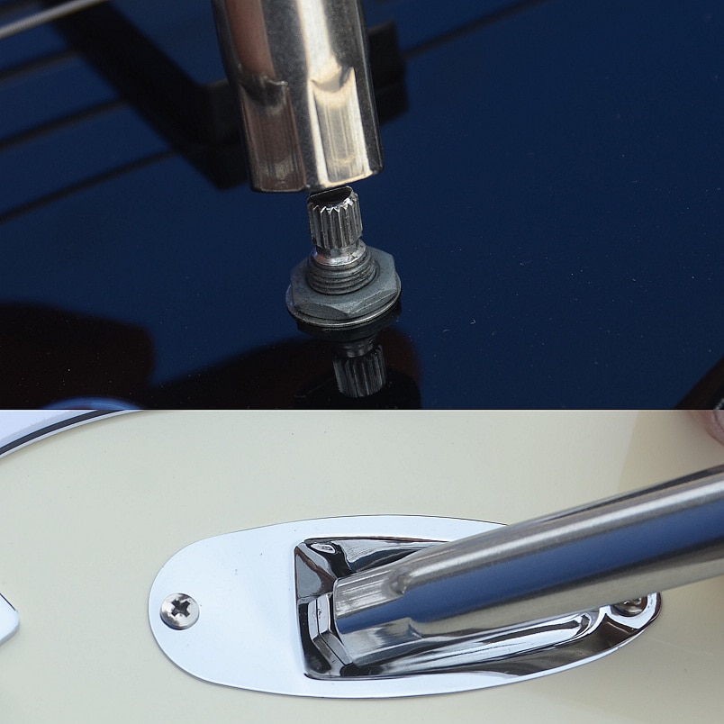 Clé à douille pour guitare électrique, potentiomètre de basse (POT), écrou/Jack de sortie
