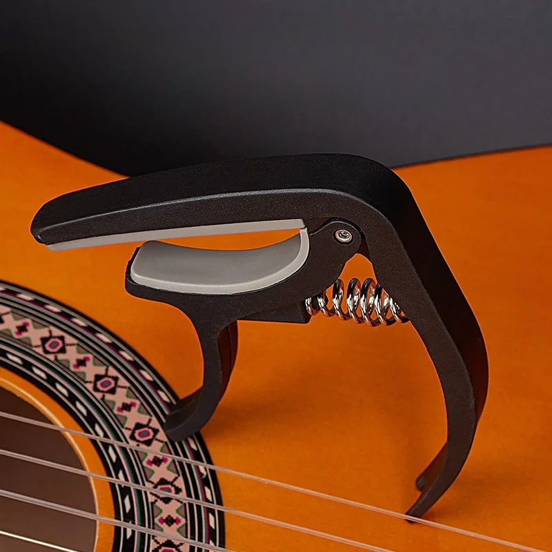 Guitar capo klemmer hurtigudløser tuning til 6- strenget akustisk elektrisk guitar ukulele bas musikinstrument tilbehør