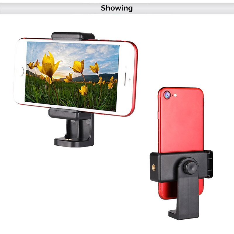 Uniwersalny statyw telefonu adapter robić montażu telefonu komórkowego kliper uchwyt pionowy 360 stojak trójnóg