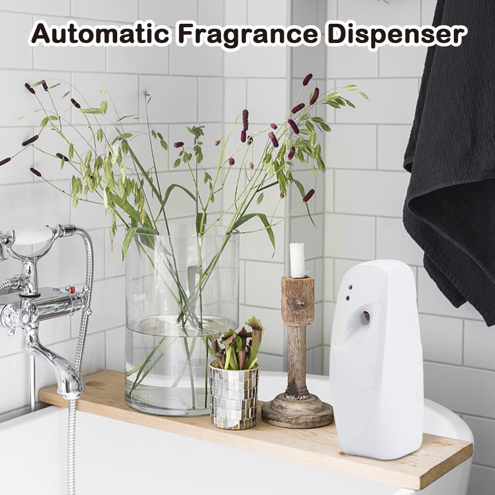 Automatische Dispenser Aerosol Box Spray Luchtverfrissers Regelmatige Home Hotel Dispenser Spuit Lucht Geur D3s8