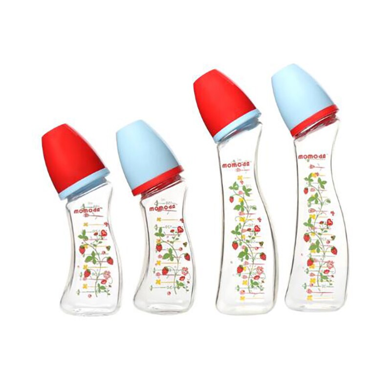 Amningsflaska för småbarn amningsflaska glas för barn nyfödda amningsflaska 150ml 240ml för babyvård