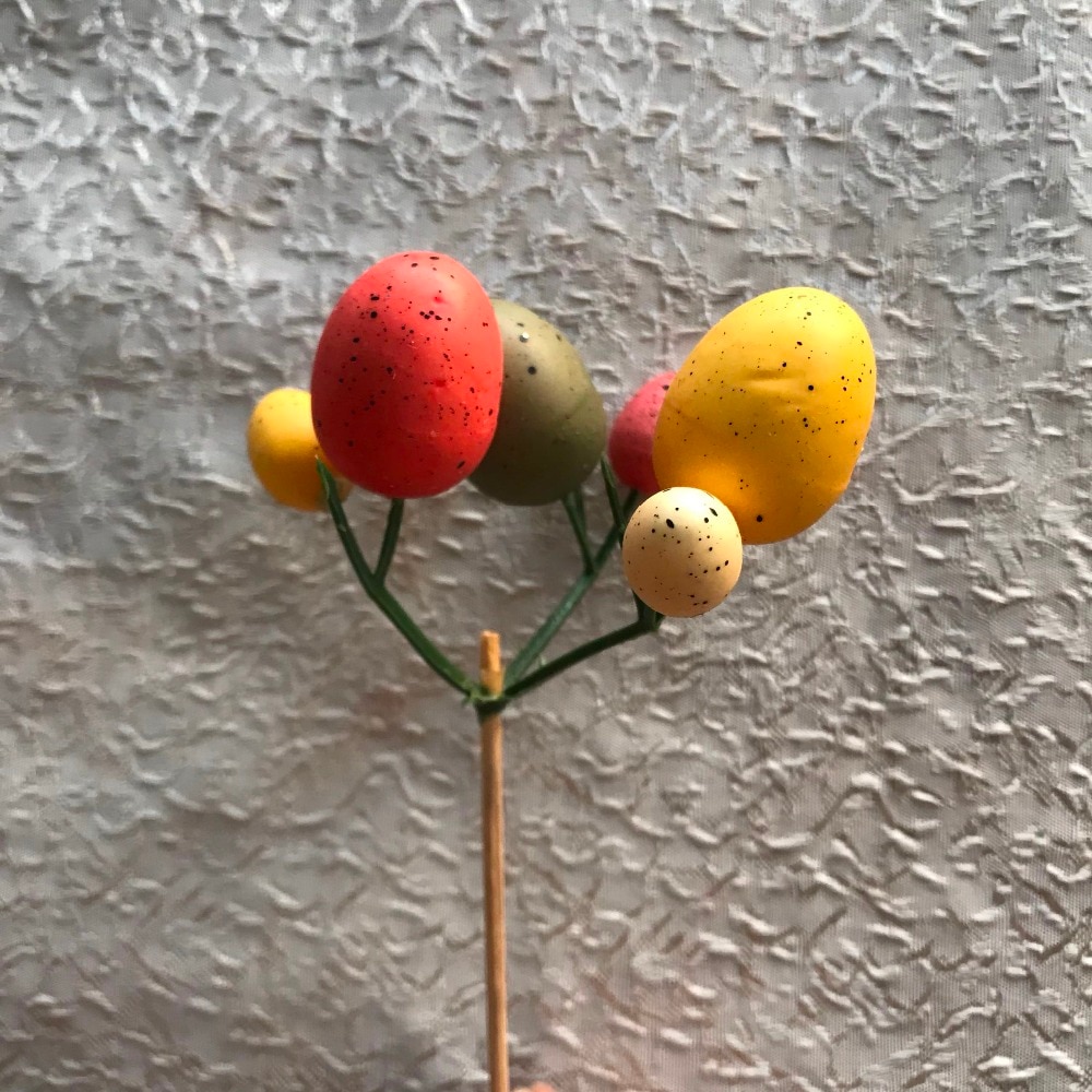 Neue Kreative Osterei Baum Decor Kreative Zweig Mit Malerei Eier Ostern Ei Dekoration Ostern Liefert Party Suplies