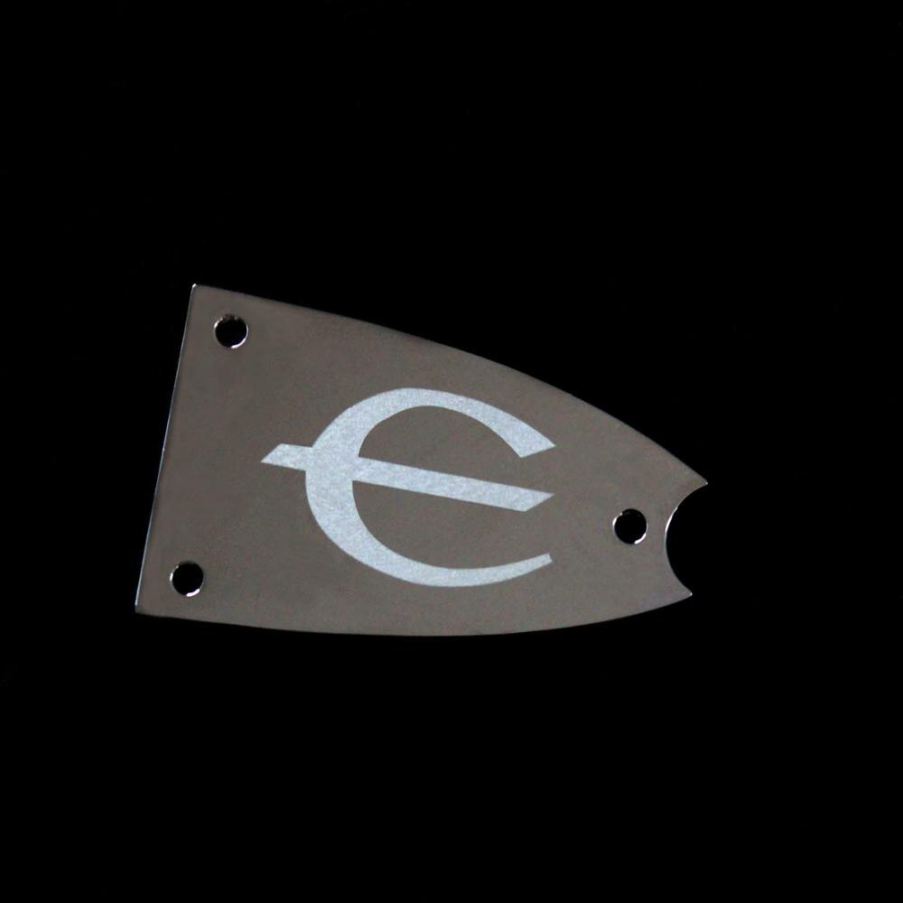 Metalen Truss Rod Cover Voor Gitaar 3 Gaten Gitaar Onderdelen Accessoires: E