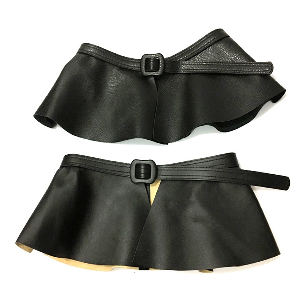 Cinturón dorado ancho de cuero PU, falda con volantes, Corset, cinturones decorados de Metal, faja para vestido de mujer
