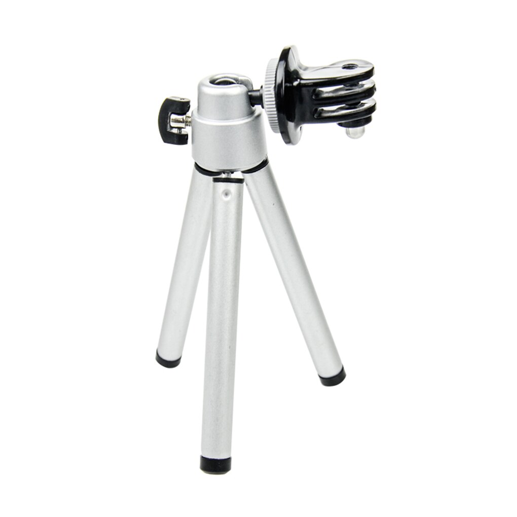 Mini trépied pliant en aluminium extensible réglable caméra jambes montage support de remplacement pour Gopro