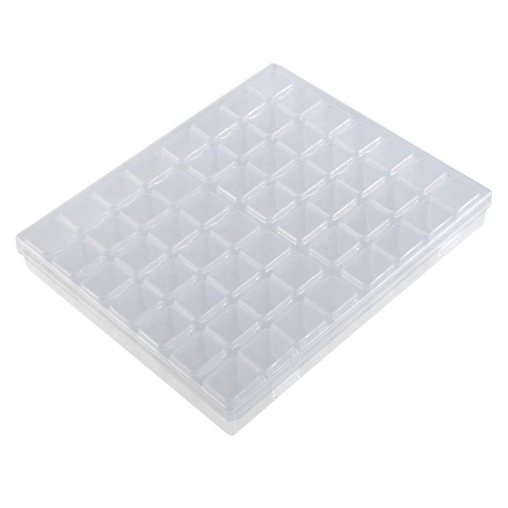 ¡Novedad! Caja pulidora 5D con de diamantes para manualidades, caja de joyería con bordado de diamantes de imitación, organizador de cuentas de cristal, caja de almacenamiento