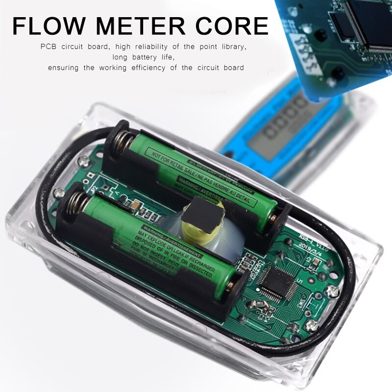 Digitale Turbine Flow Meter Brandstof Diesel Ureum Kerosine Benzine Auto Methanol Water Teller Sensor Indicator Controller Tafels Tool