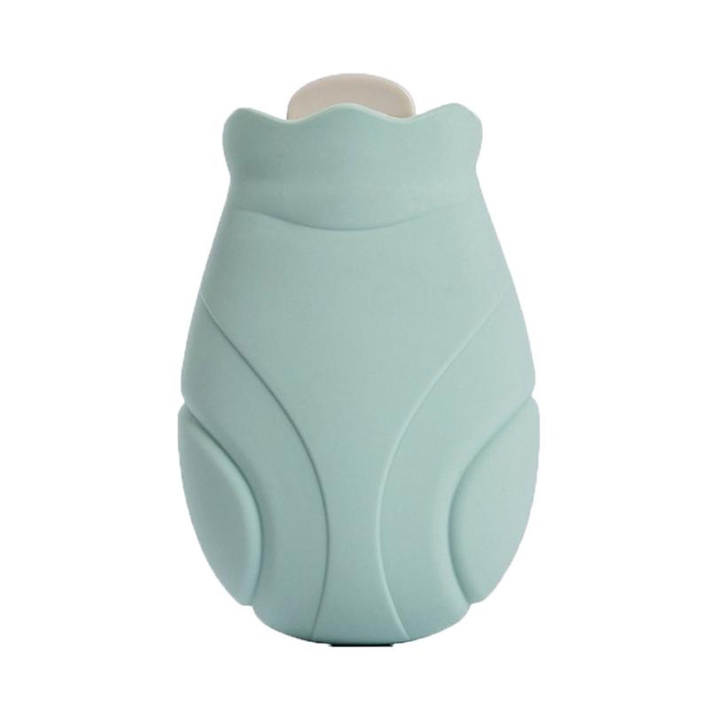Bouteille d'eau chaude en Silicone | Chauffe-mains pour micro-ondes, résistant aux fissures, bouteille chaude