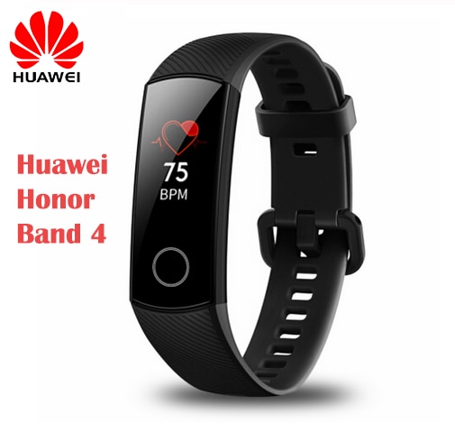 Reloj inteligente Huawei Honor Band 4, resistente al agua IP68, con Bluetooth, Monitor de sueño, podómetro, podómetro, para correr