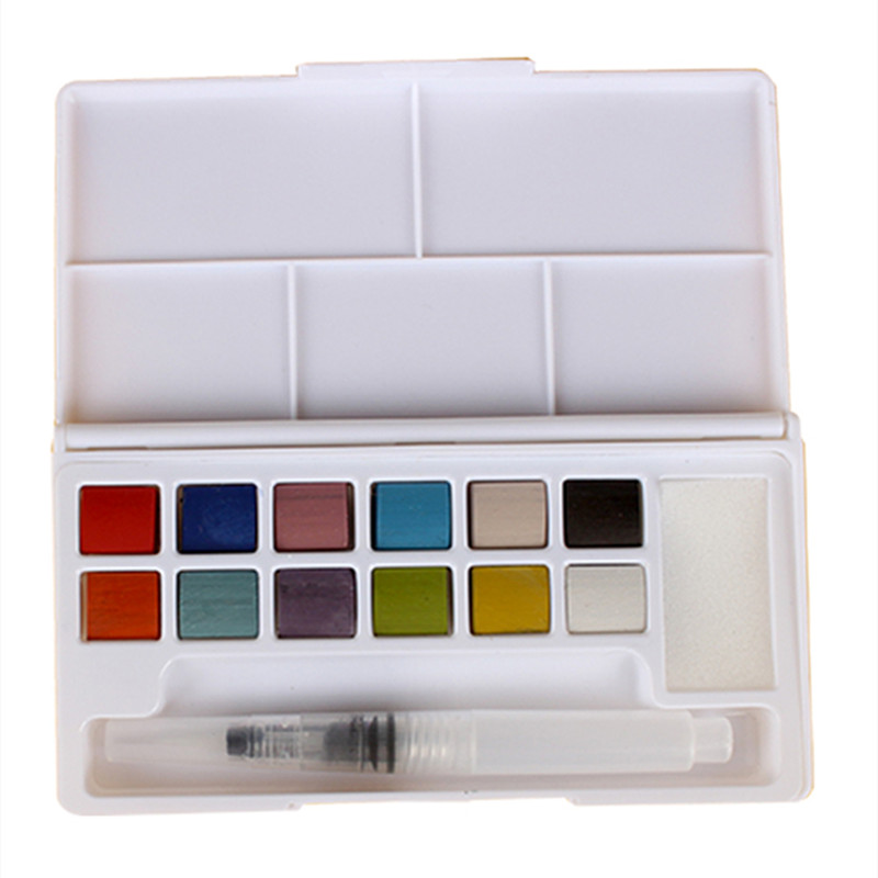 12 kolorów/zestaw narzędzia robić malowania ceramiki podszkliwny jednorodny pigment akwarelowy ceramika DIY ręcznie malowany podszkliwny malowany pigment