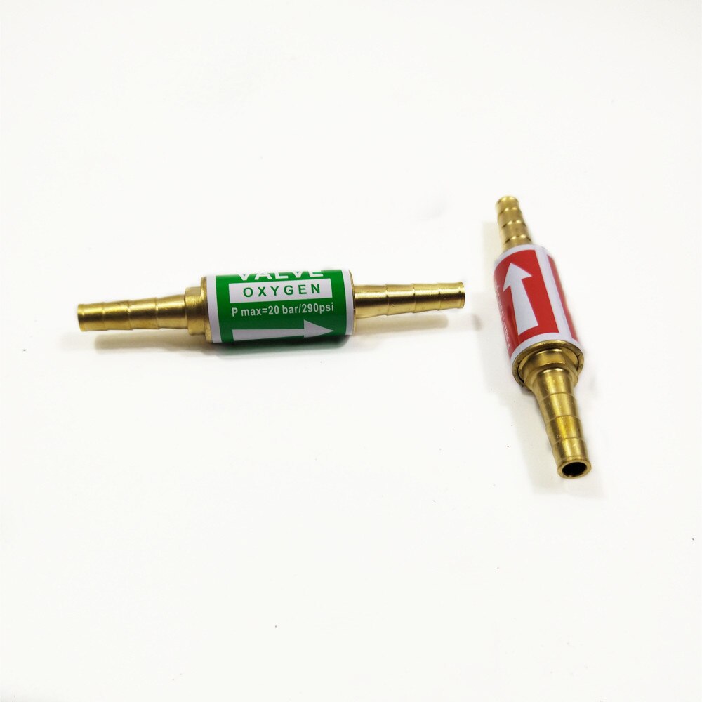 Flashback Arrestor Oxygen Acetylene/Fuel Safety Valve Welding/Cutting Torch 8mm/0.31" or 6mm/0.24" Hose Flame Buster