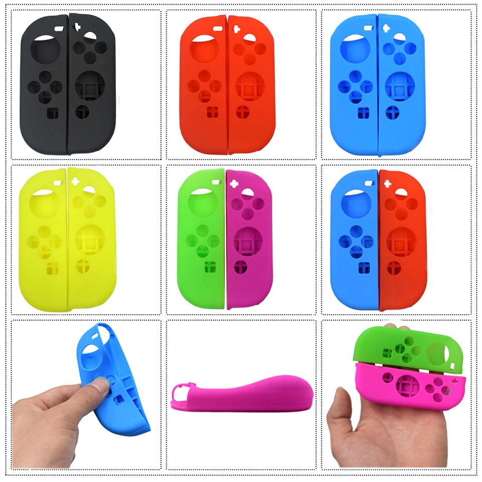 1 Pair Case for Nintendo Switch JoyCon Joy Con Controller Housing Shell Cover for NintendoSwitch Joystick Protection Replacement