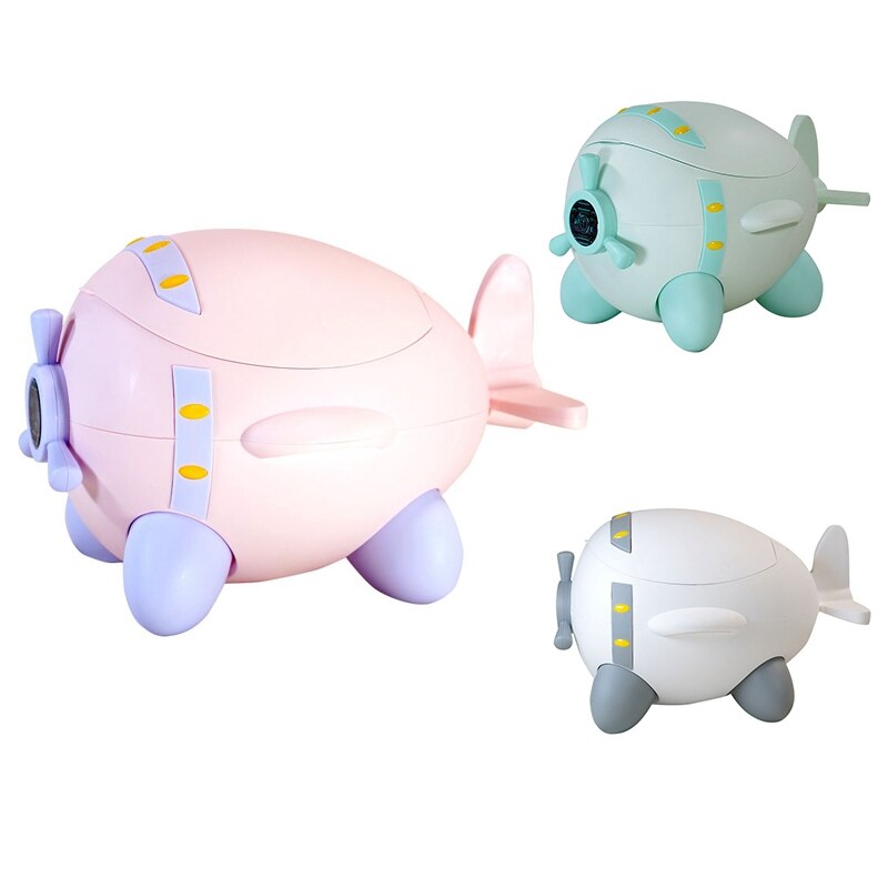 Bébé pot enfants toilette formation siège enfants avion vaisseau spatial Portable voyage pot chaise urinoir pour les tout-petits: Pink 
