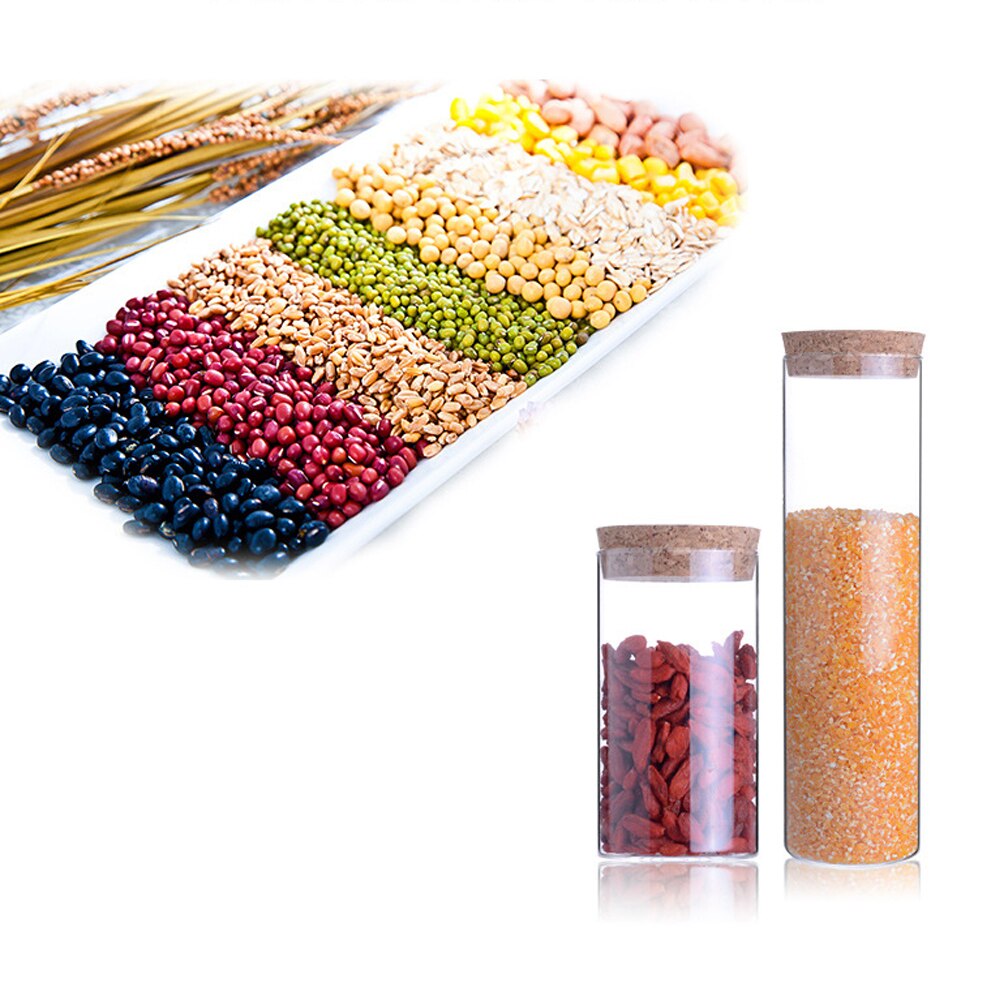 Przezroczyste słoiki szklane, słoiki z uszczelką, butelki robić przechowywania ziaren, słoiki na przyprawy, puszki robić przechowywania w kuchni, organizacja przechowywania w kuchni