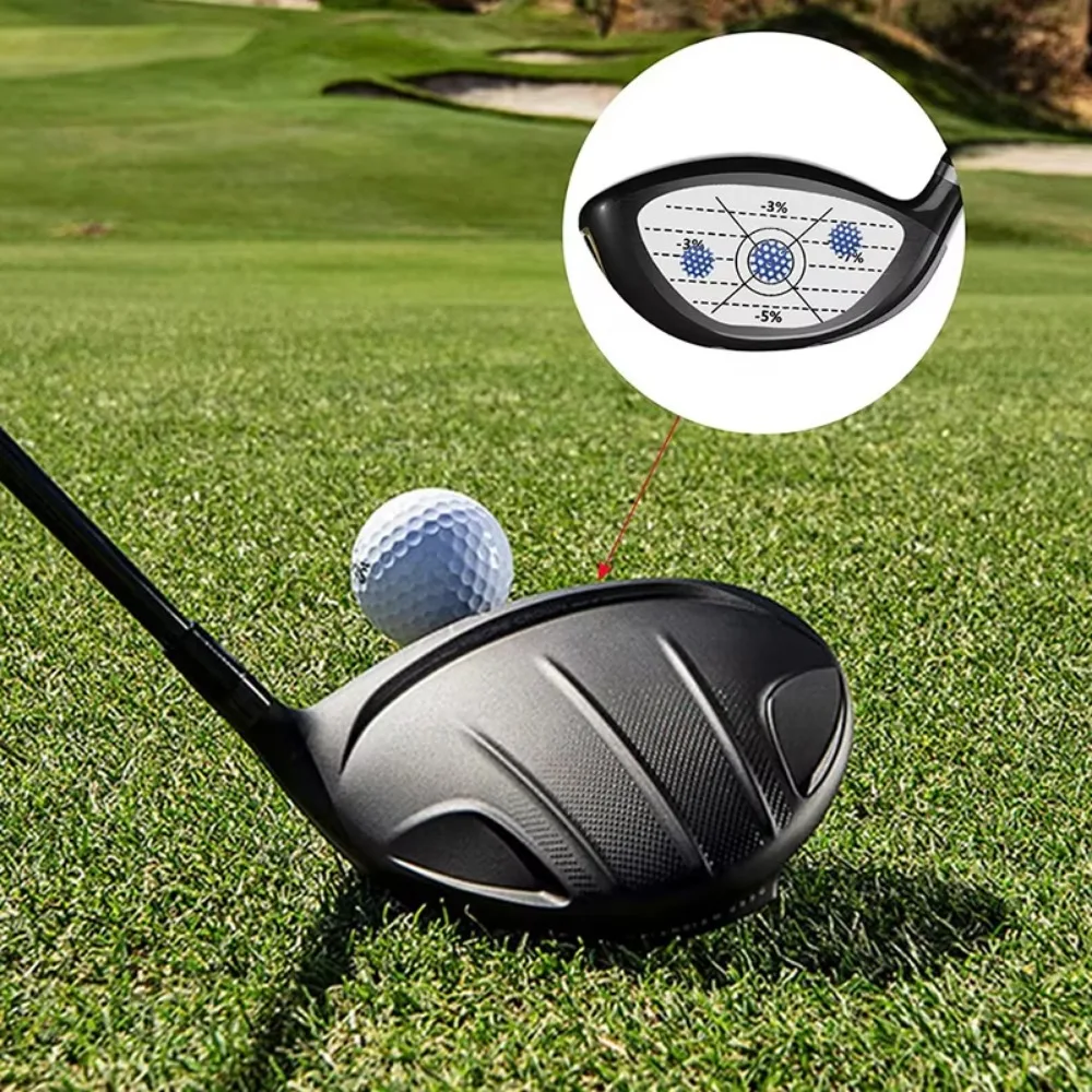Étiquettes autocollantes de bande d'impact pour Club de Golf, 10 feuilles, pour conducteur, fers à bois, Putter, enregistreur de frappe, aides à l'entraînement pour la pratique du Swing