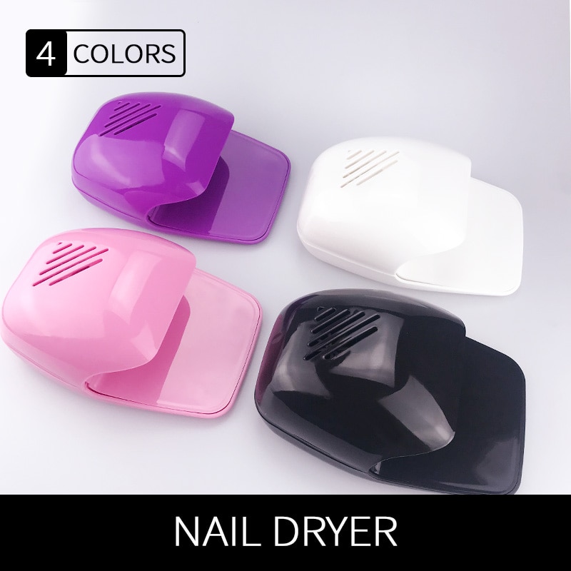Nail Dryer Fan Voor Nagels Drogen Machine Voor Gel Vernis Thuis Draagbare Polish Curing Machines Apparaat Nail Art Fan Droger