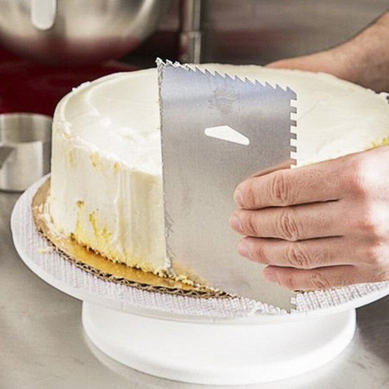 Urijk Cake Side Icing Schraper Icing Soepeler Rand Set Bakken Tools Kam Cake Schraper Keuken DIY Cake Decorating Gereedschap