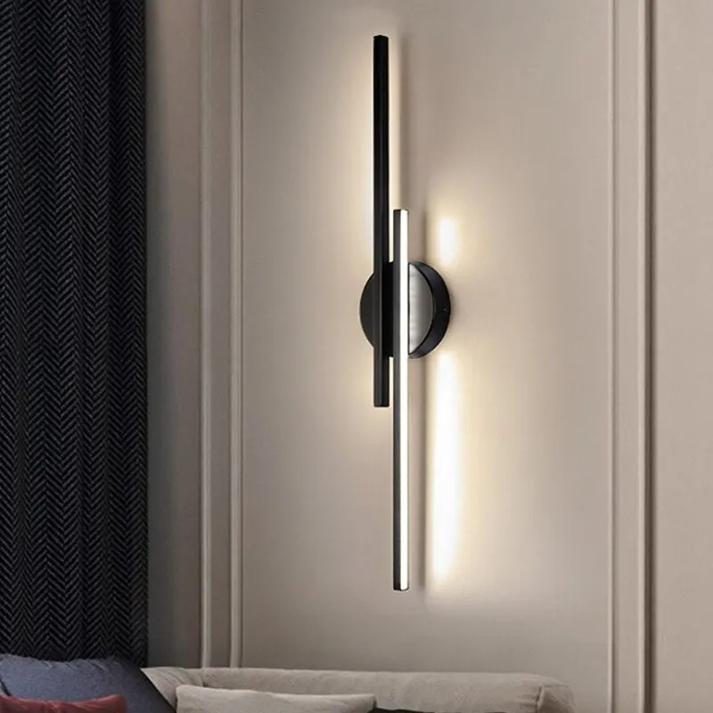 Simplicity led-væglamper egnet til stue, tv, baggrundsvæg, nordisk trappe, korridor, arbejdsværelse, dobbeltlinjelys