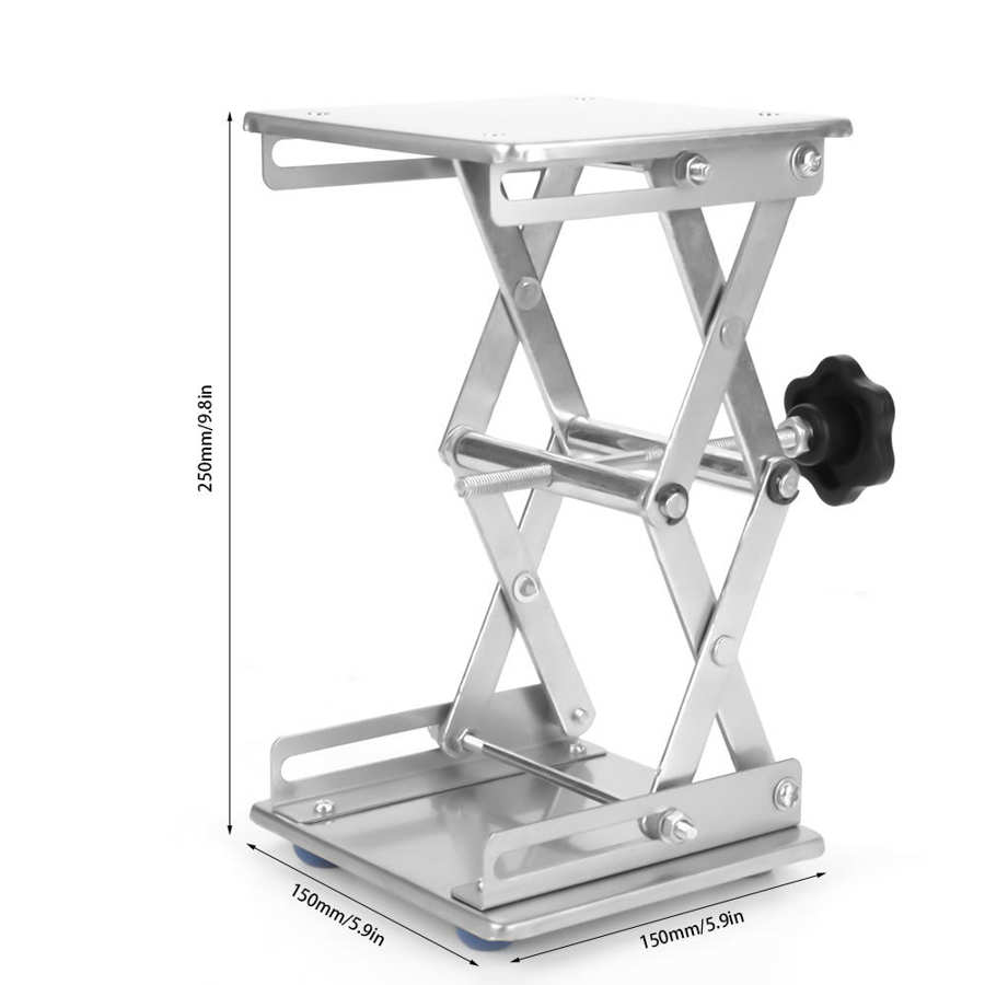 Lift Table Stand Scissor Lift For Instrument Height Adjustment For Laboratory