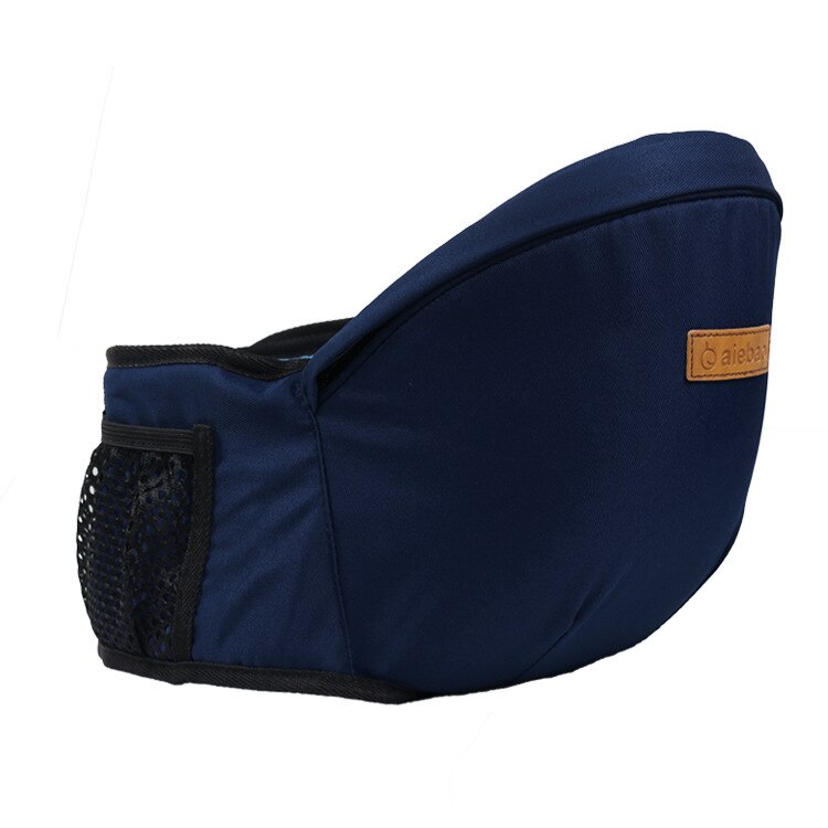 Baby Hip Seat Carrier Waist Stool Walkers Hold Waist Belt Backpack Carrier Kids Infant Comfort Hipseat Ergonomic Waist Seat: Deep Blue