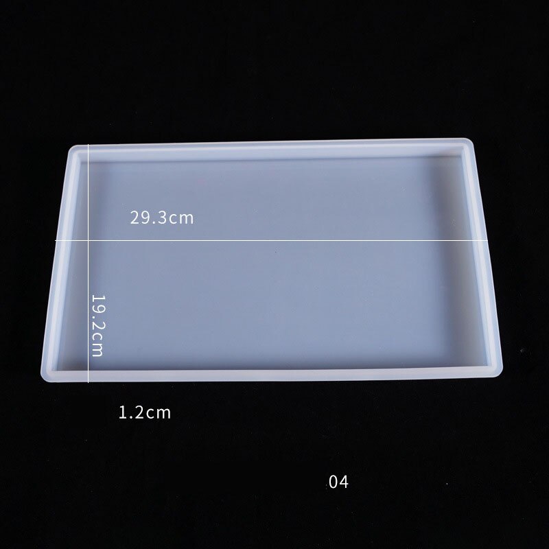 Sakura Tea Tray Coaster Silicone Mold For DIY Epoxy Uv Resin Moulds Tray Jewelry Making Tools: 04