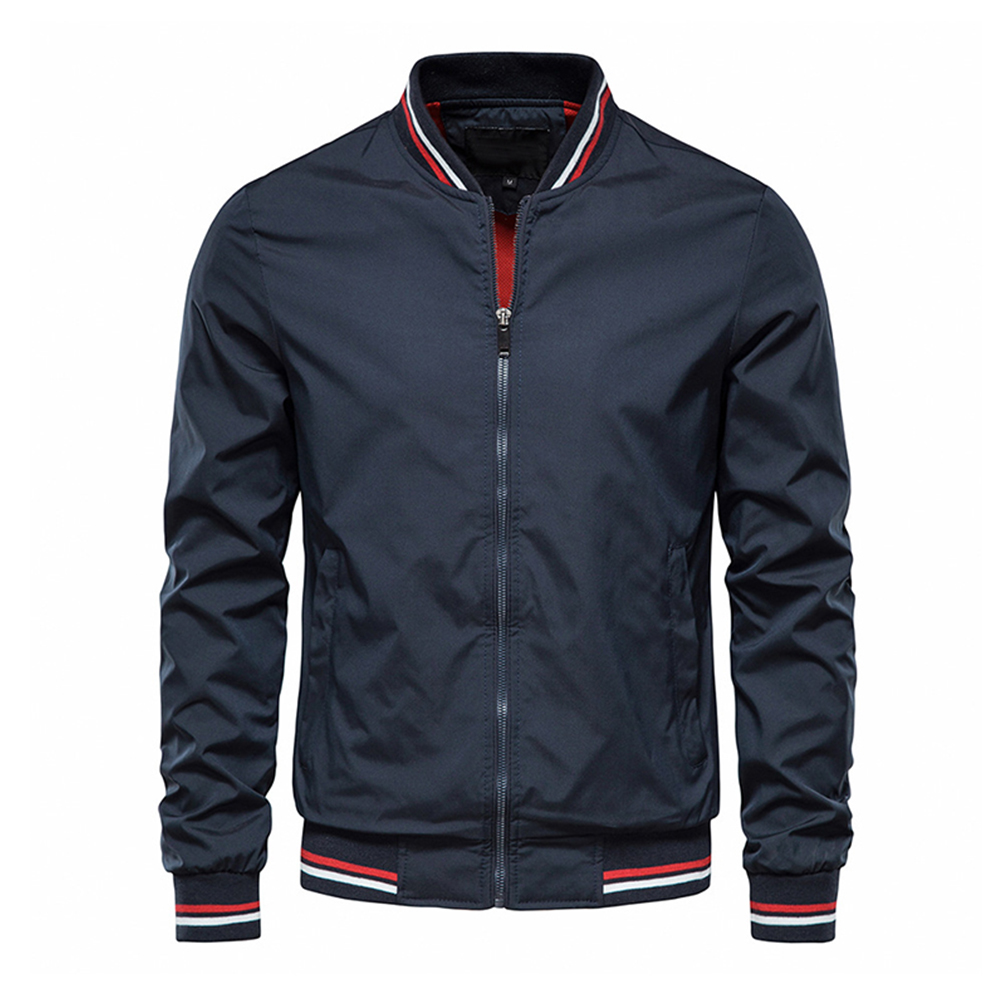 Lente Zomer Bomberjack Mannen Zwart Casual Slim Fit Honkbal Heren Jassen Herfst Mode Jassen Voor Heren: 5XL / Beige